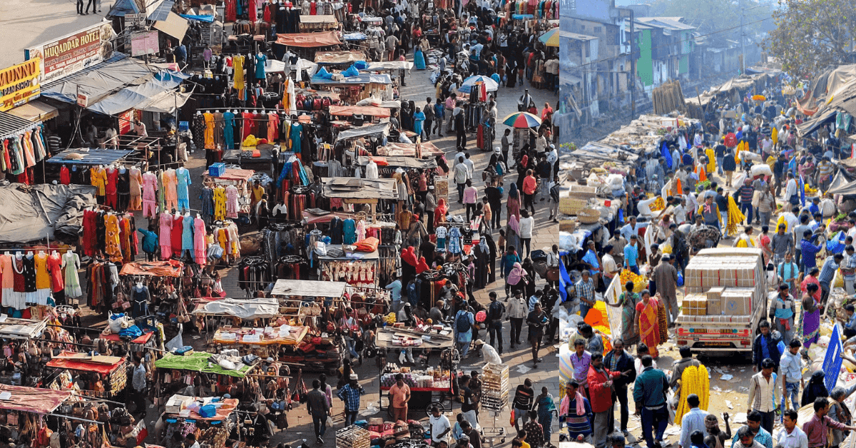 Unemployed Crowded Delhi 