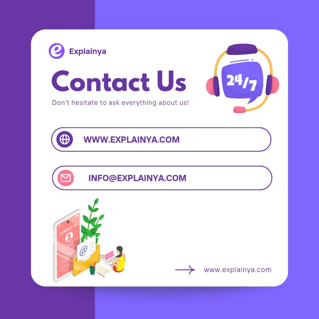 Explainya Contact Us
